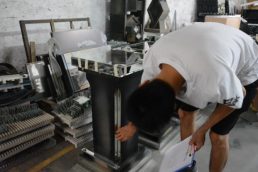 Semi-Finished Mirror Inspection-Homemate Mirrors(Mirror Manufacturers in China) (1)